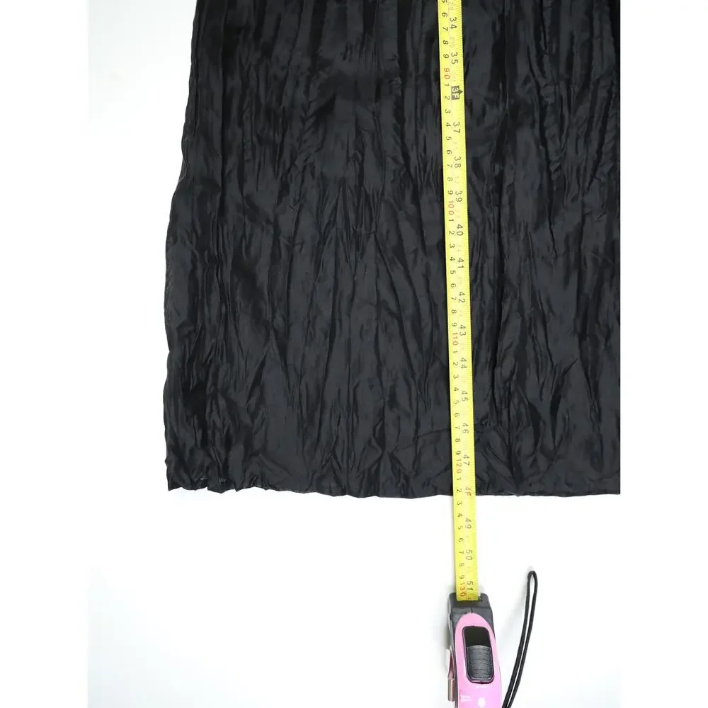 J.Crew Black Mixed Media Ribbed Tank Maxi Dress XXS Cotton Capsule Quiet Luxury